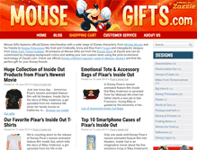 Tablet Screenshot of mousegifts.com